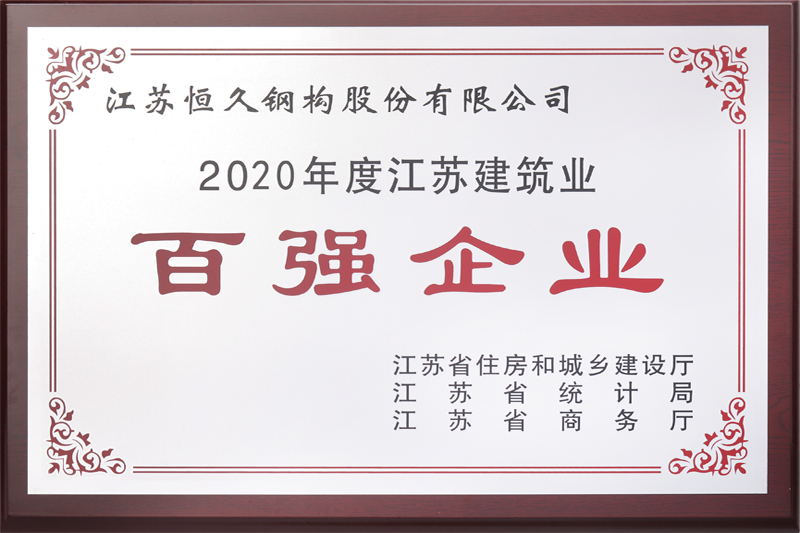 省建筑業百強企業